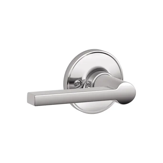 Schlage Residential - J Series J170SOL625 Half Dummy Lock Solstice Lever Bright Chrome Finish