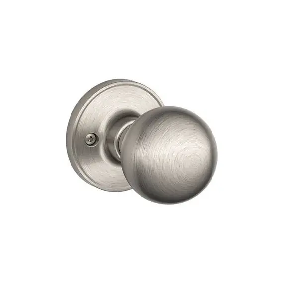 Schlage Residential - J Series JH59CNA619 Interior Active Handleset Trim Corona Knob with 16258 Latches and 10268 Strikes Satin Nickel Finish