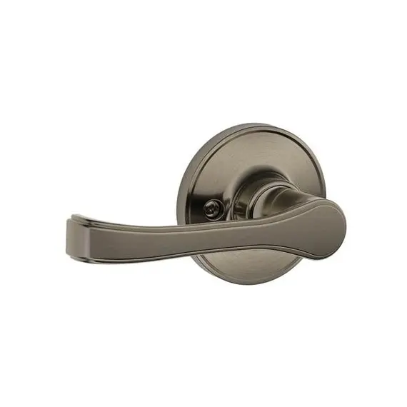 Schlage Residential - J Series JH59TOR620 Interior Active Handleset Trim Torino Lever with 16258 Latches and 10268 Strikes Antique Nickel Finish