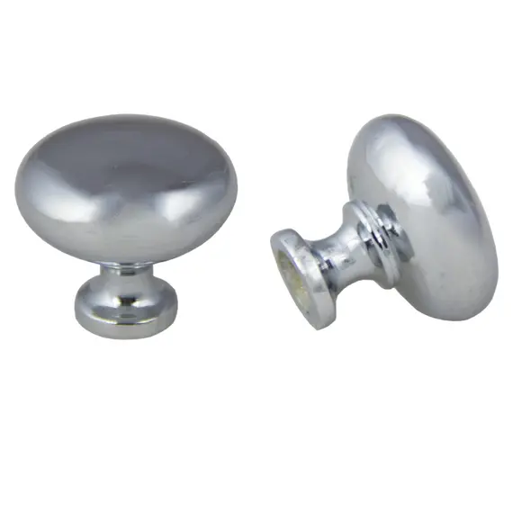 Pride Industrial K81361PC 1-1/4" St. Louis Cabinet Knob Polished Chrome Finish