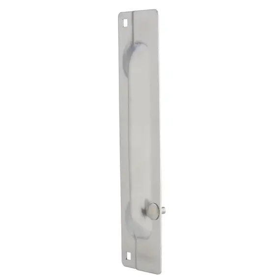 Ives Commercial LG132D 11-1/2" x 3" Lock Guard Satin Stainless Steel Finish