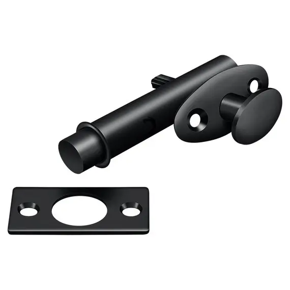 Deltana MB175U19 Mortise Bolt; Black Finish