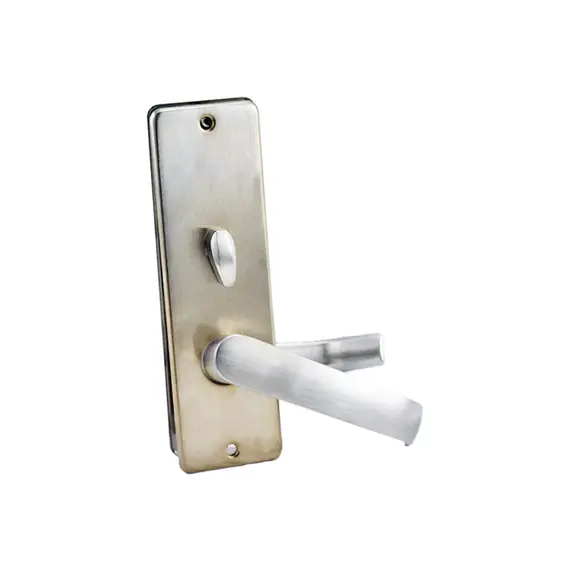 Corbin Russwin ML2030NSM626M31 F19 Privacy Mortise Lock Working Trim with Newport Lever and M Escutcheon Satin Chrome Finish