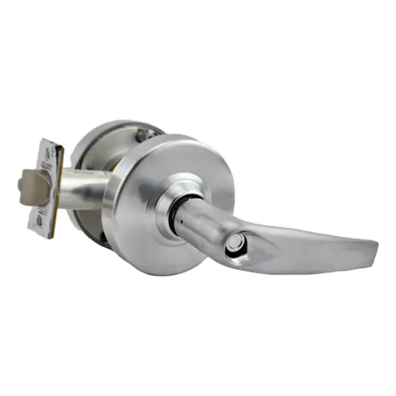 Schlage Commercial ND73LATH626 ND Series Corridor Less Cylinder Athens with 13-247 Latch 10-025 Strike Satin Chrome Finish