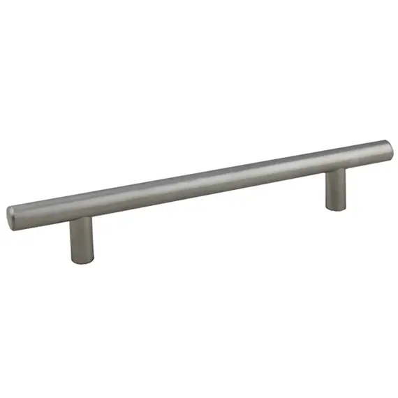 Pride Industrial P115SS 15-3/4" Bar Cabinet Pull with 12-3/5" Center to Center Stainless Steel Finish