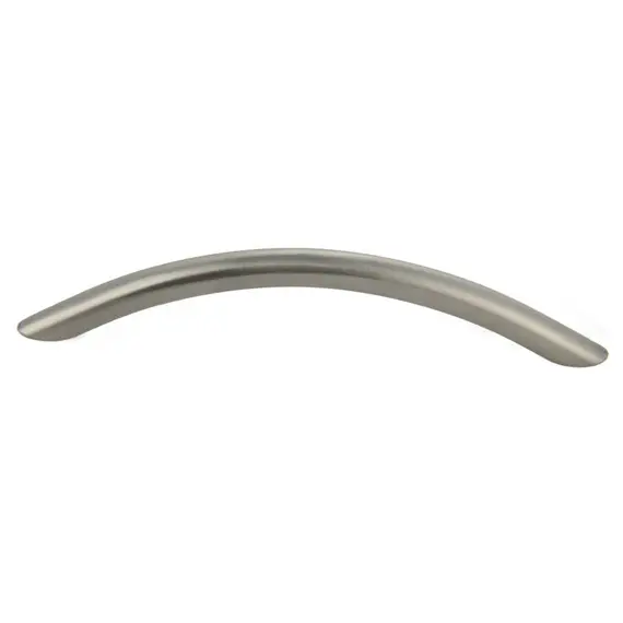 Pride Industrial P50MSN 6" Arch Cabinet Pull with 5" Center to Center Satin Nickel Finish