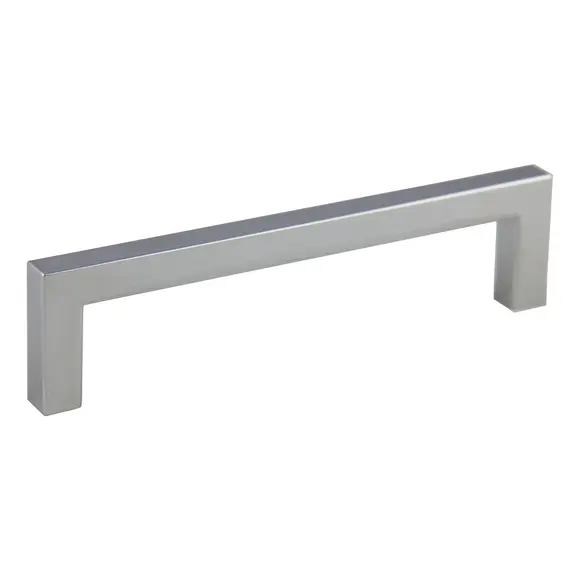 Pride Industrial P87227PC 5-1/2" Modern Square Cabinet Pull with 5" Center to Center Polished Chrome Finish