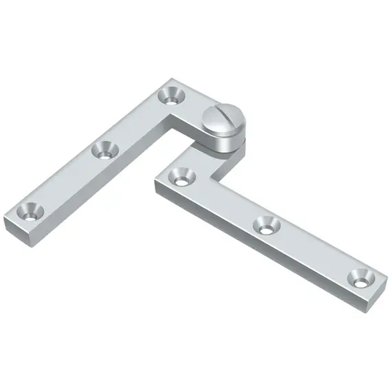 Deltana PH60U26 4-3/8" x 5/8" x 1-7/8" Hinge; Bright Chrome Finish