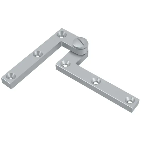 Deltana PH60U26D 4-3/8" x 5/8" x 1-7/8" Hinge; Satin Chrome Finish