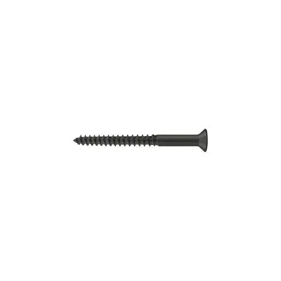 Deltana SCWB1225U10B.BG Bag of 100 Wood Screws; SB; #12 x 2-1/2"; Oil Rubbed Bronze Finish