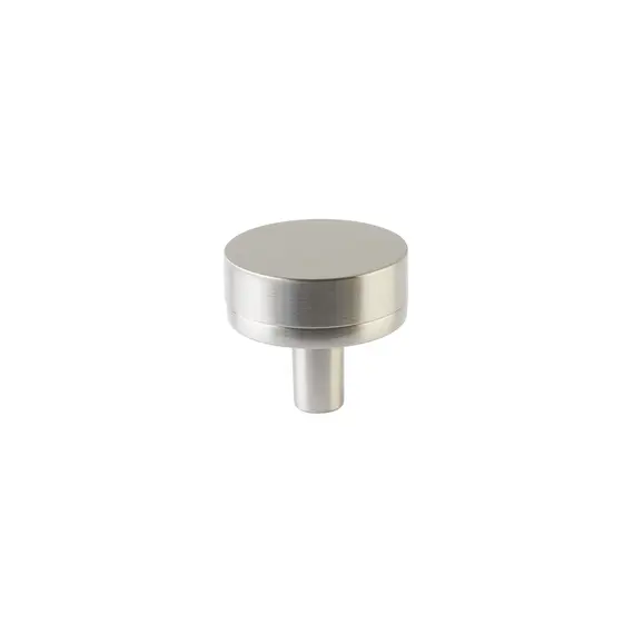 Emtek 86655.CCKUS15.SMKUS15 Conical Stem Smooth Knob 1-1/4" Select Cabinet Knob Satin Nickel Finish