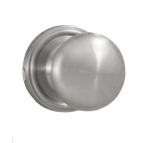 Weslock 00600ININSL20 Impresa Passage Lock with Adjustable Latch and Full Lip Strike Satin Nickel Finish