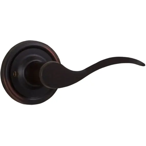 Weslock 00610U1U1SL20 Bordeau Lever Privacy Lock with Adjustable Latch and Full Lip Strike Oil Rubbed Bronze Finish