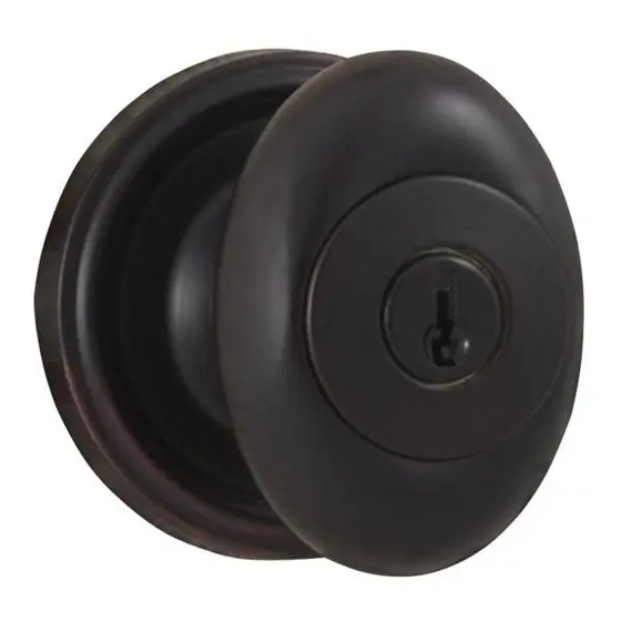 Weslock 00640J1J1SL23 Julienne Entry Lock with Adjustable Latch and Full Lip Strike Oil Rubbed Bronze Finish