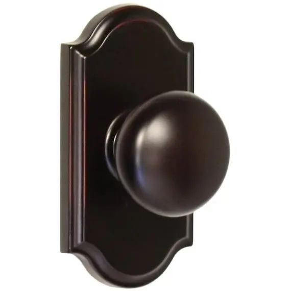 Weslock 01710I1I1SL20 Impresa Premiere Privacy Lock with Adjustable Latch and Full Lip Strike Oil Rubbed Bronze Finish