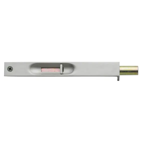 Baldwin 0626150 6" Flush Bolt Satin Nickel Finish