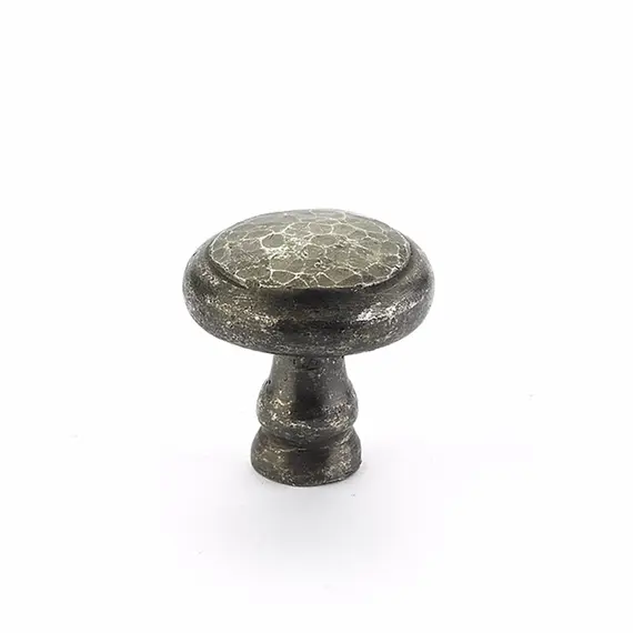 SCHAUB 131-DP Schaub  1-1/2" Round Artifex Cabinet Knob Dark Pewter Finish