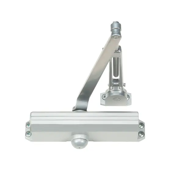 Norton Closers 1601H696 Adjustable Hold Open Medium Duty Surface Mounted Door Closer with Sex Nuts Gold Finish