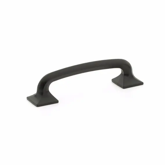 SCHAUB 206-MB Schaub  4" Center to Center Northport Cabinet Pull Matte Black Finish