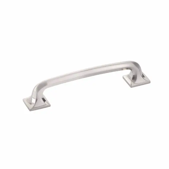 SCHAUB 216-BN Schaub  5" Center to Center Northport Square Cabinet Pull Brushed Nickel Finish