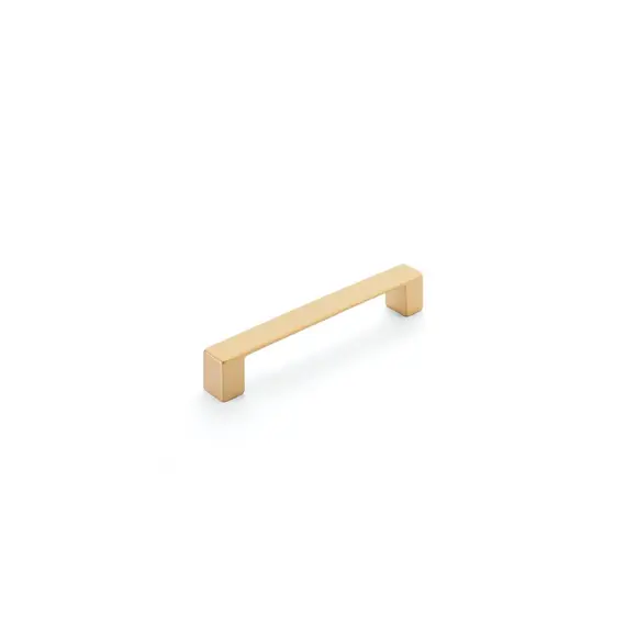 SCHAUB 221-SSB Schaub  Classico 128 mm Center to Center Cabinet Pull Signature Satin Brass Finish