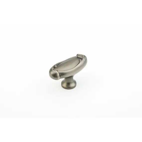 SCHAUB 261-AN Schaub  1-7/8" French Farm Oval Cabinet Knob Antique Nickel Finish