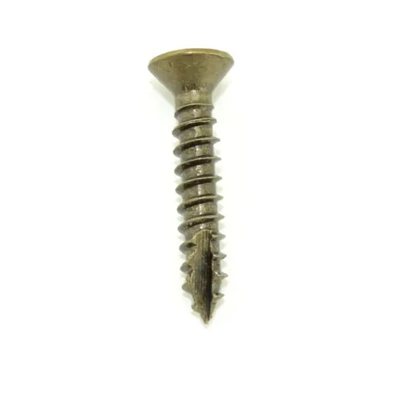 Hager 2817195 Pack of 800, 1" Size 9 Residential Hinge Screws Antique Brass Finish