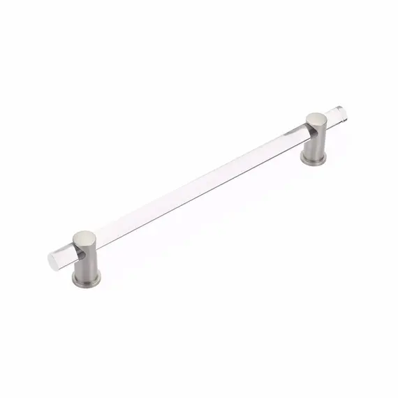 SCHAUB 402-15 Schaub  12" Center to Center Lumiere Appliance Pull Satin Nickel Finish