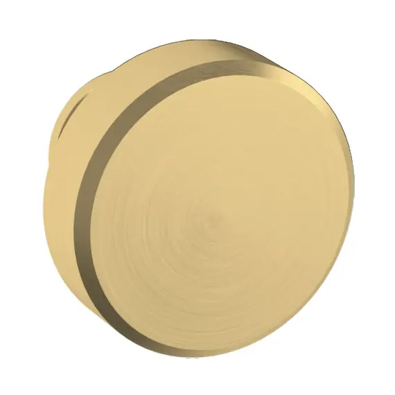 Baldwin 4411044 1-1/2" Bevel Cabinet Knob Lifetime Satin Brass Finish