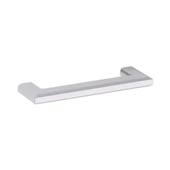 Baldwin 4412260 4" Center to Center Bevel Cabinet Pull Bright Chrome Finish