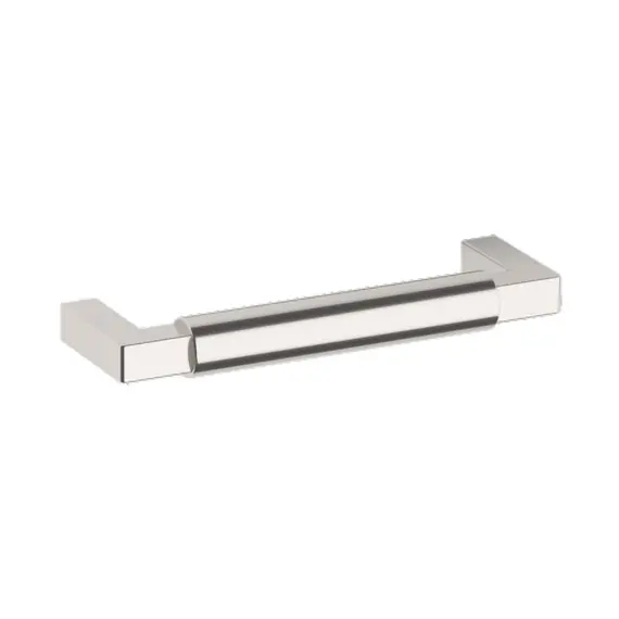 Baldwin 4431055 4" Center to Center Gramercy Cabinet Pull Lifetime Bright Nickel Finish