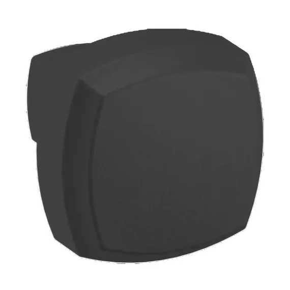 Baldwin 4452190 1" Square Severin A Cabinet Knob Satin Black Finish