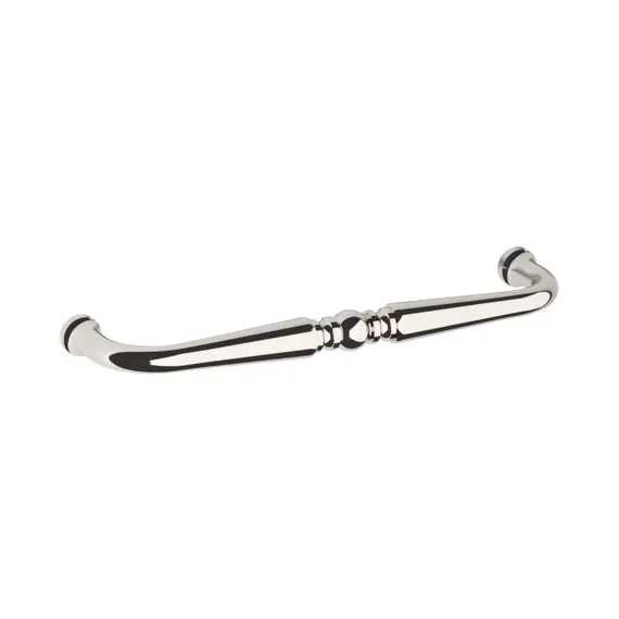 Baldwin 4946055 6" Center to Center Colonial Cabinet Pull Lifetime Bright Nickel Finish