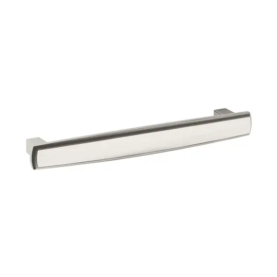 Baldwin 4947150 6" Center to Center Severin A Cabinet Pull Satin Nickel Finish