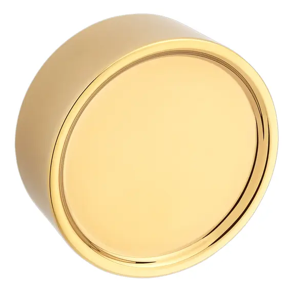 Baldwin 4973003 Hollywood Hills Cabinet Knob Lifetime Brass Finish