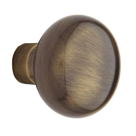 Baldwin 5000050MR Pair 5000 Knob Less Rose Antique Brass Finish