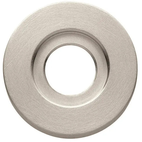 Baldwin 5006056IDM Single Dummy 1-3/4" Rose Lifetime Satin Nickel Finish