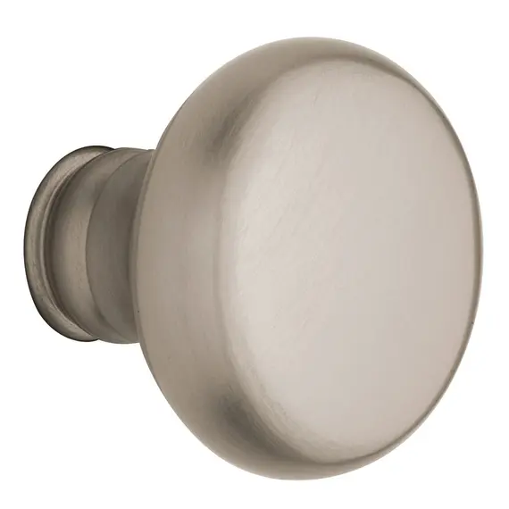 Baldwin 5015056MR Pair 5015 Knob Less Rose Lifetime Satin Nickel Finish