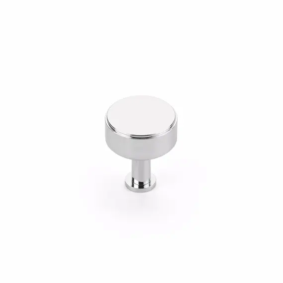 SCHAUB 5102-26 Schaub  1-1/4" Center to Center Pub House Cabinet Knob Polished Chrome Finish