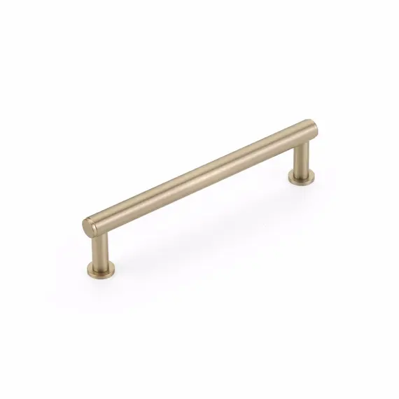 SCHAUB 5105-SSB Schaub  5" Center to Center Pub House Cabinet Pull Signature Satin Brass Finish