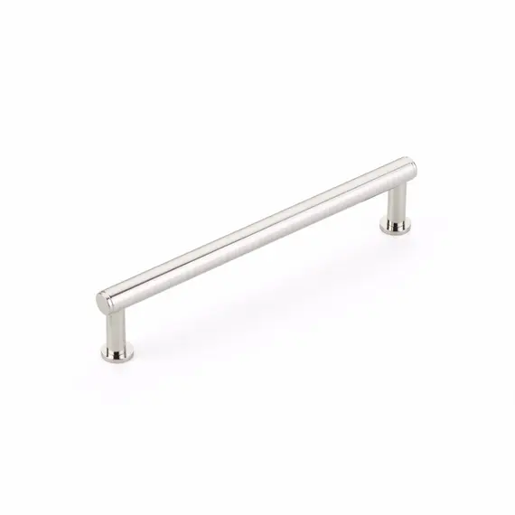 SCHAUB 5106-PN Schaub  6" Center to Center Pub House Cabinet Pull Polished Nickel Finish