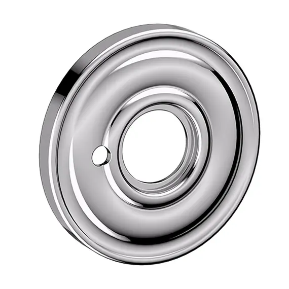 Baldwin 5148260I Single 2-5/8" Privacy Rose Bright Chrome Finish