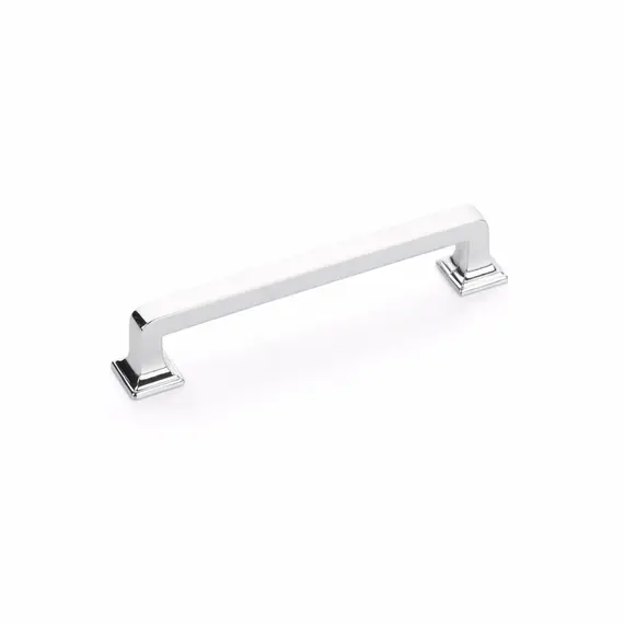 SCHAUB 523-26 Schaub  5" Center to Center Menlo Park Cabinet Pull Polished Chrome Finish