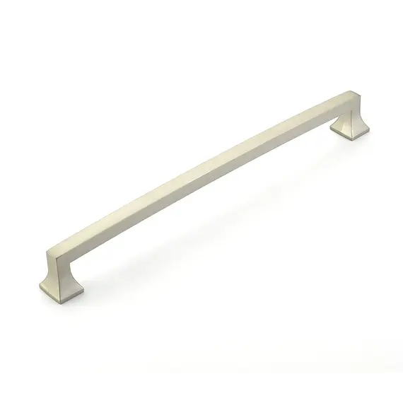 SCHAUB 539-15 Schaub  15" Center to Center Menlo Park Arched Appliance Pull Satin Nickel Finish