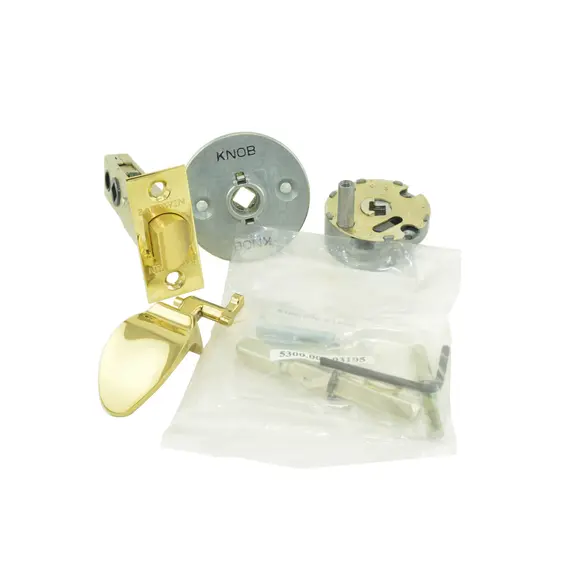 Baldwin 5399003G New Mechanics Repair Kit G For Sectional and Escutcheon Handlesets with Knob Lifetime Brass Finish