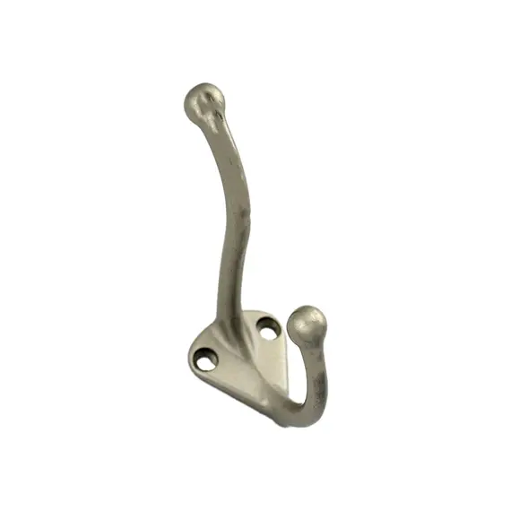 Ives Commercial 572A15 Aluminum Coat and Hat Hook Satin Nickel Finish