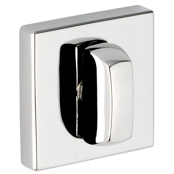 Baldwin 6733260 Square Turn Piece Bright Chrome Finish