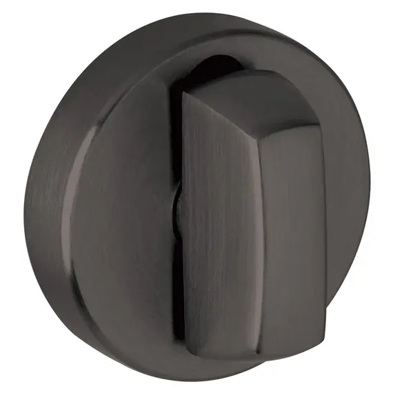 Baldwin 6760190 Round Turn Piece Satin Black Finish