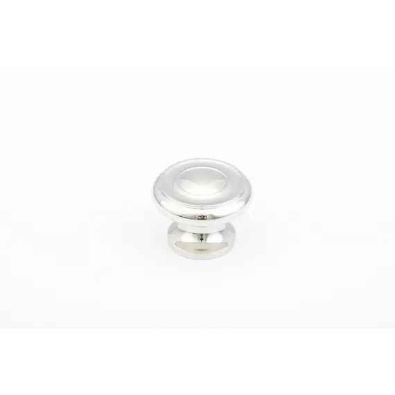 SCHAUB 704-PN Schaub  1-1/2" Colonial Cabinet Knob Polished Nickel Finish