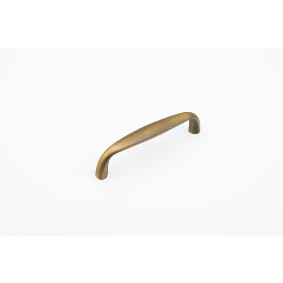 SCHAUB 732-ALB Schaub  4" Center to Center Traditional Cabinet Pull Antique Light Brass Finish